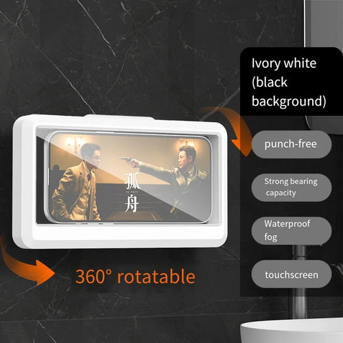 Shower-Proof Phone Holder